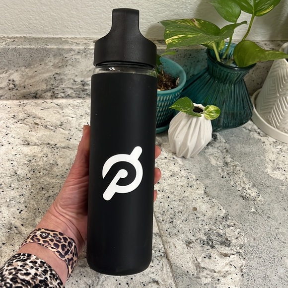 Peloton Other Peloton Water Bottle Glass With Screw Top Lid Poshmark